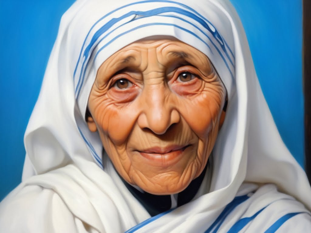 Portrait of Mother Teresa